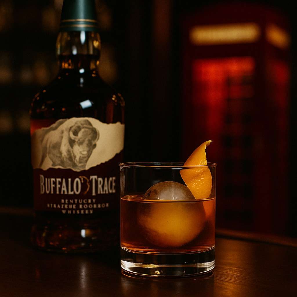 BOURBON GLASS AND COCKTAIL