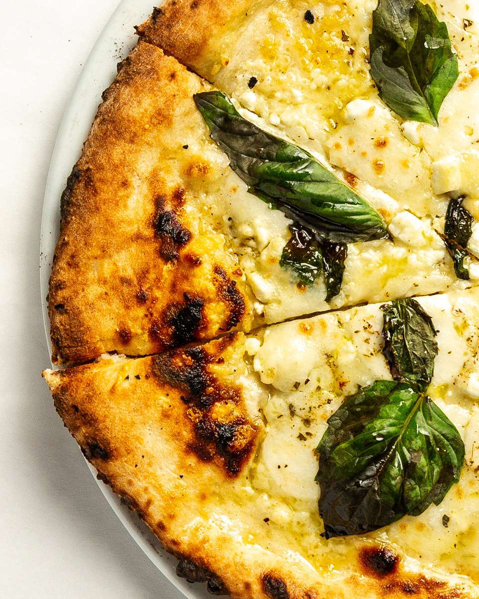 Quattro Formaggio / Four Cheese Pizza